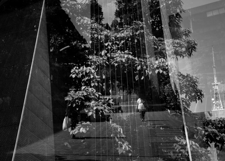 Imagem abstrata parte do trabalho autoral do fotógrafo Victor Pratis