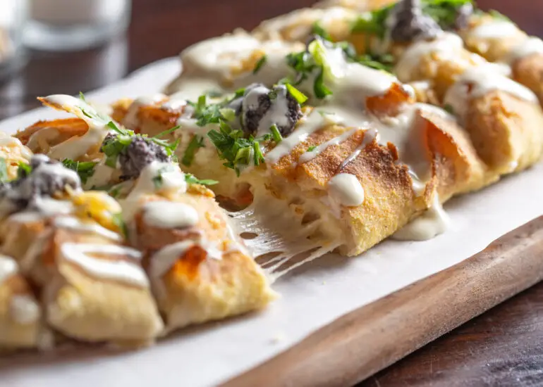 Foto de um Mousse de maracujá