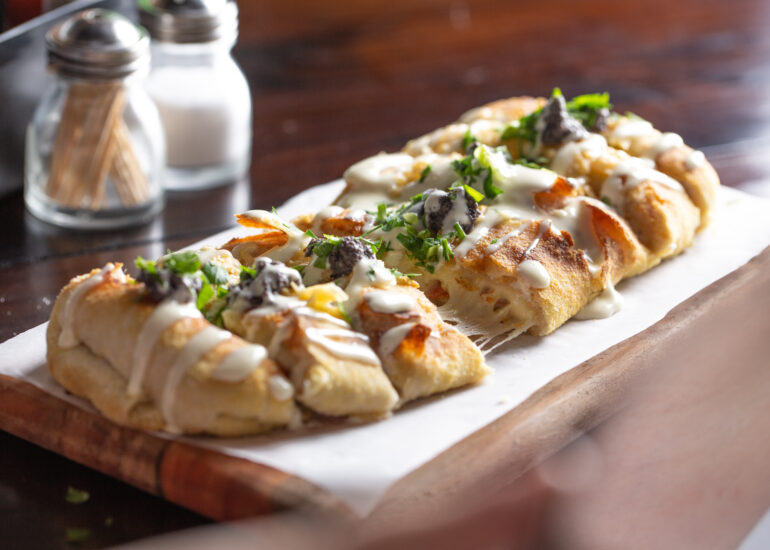 Foto de um Mousse de maracujá